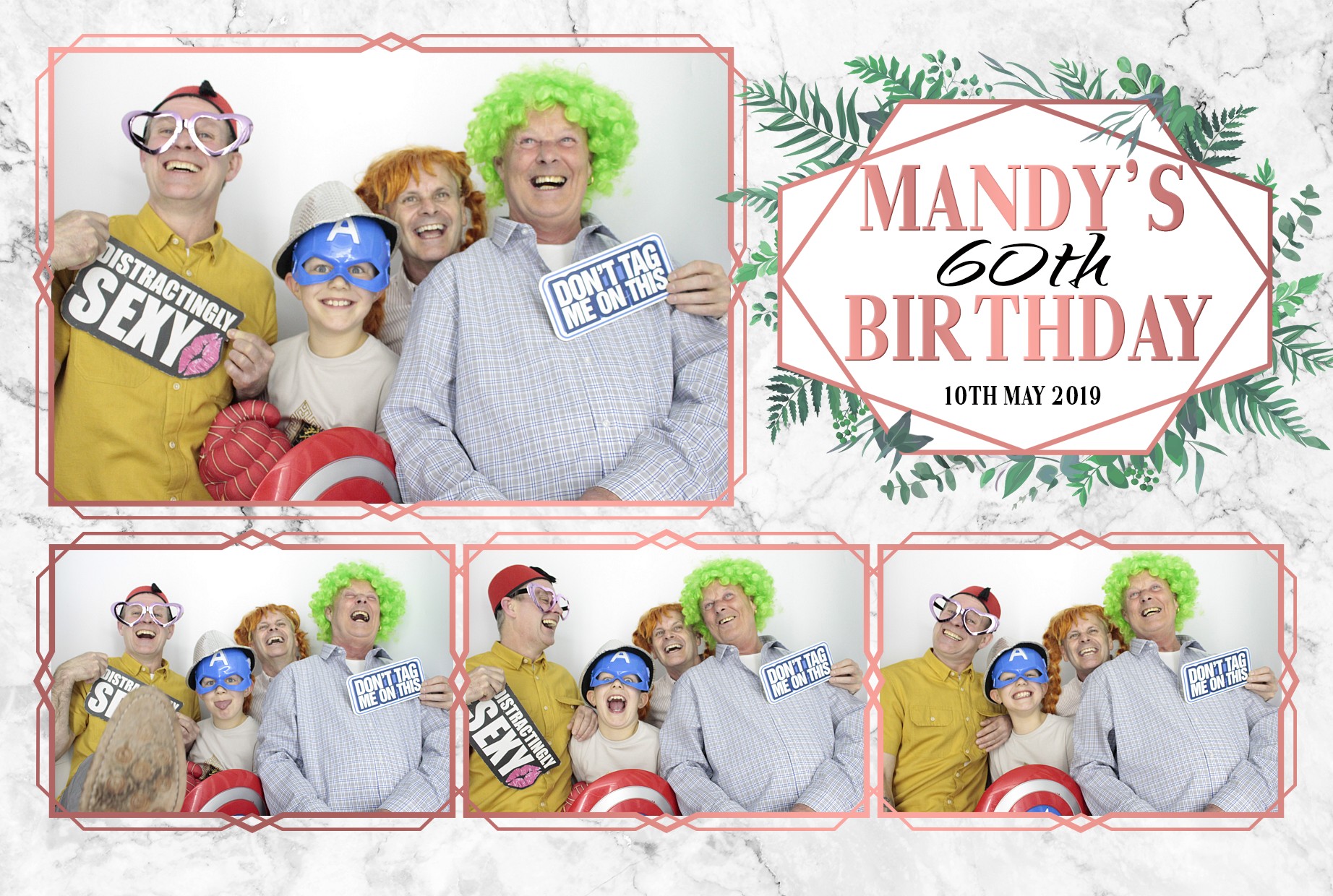 Mandy's 60th  Birthday Party | View more photos from the event at gallery.myphotoboothexperience.co.uk/u/MyPhotoBoothExperienceLtd/Mandys-60th-Birthday-Party